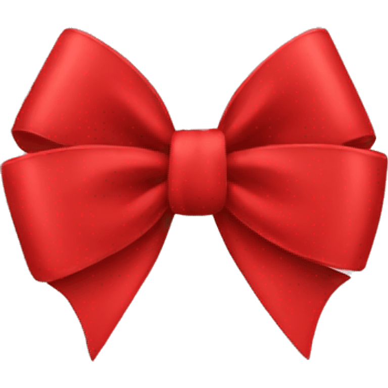 Red bow emoji