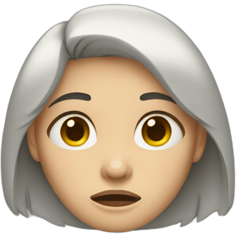 crying woman emoji