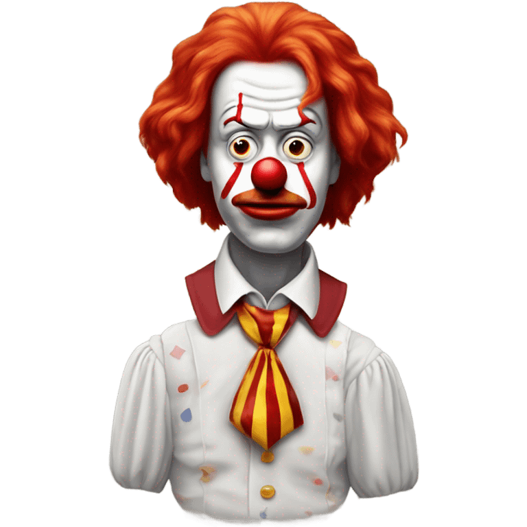 ronald mcdonald sad emoji