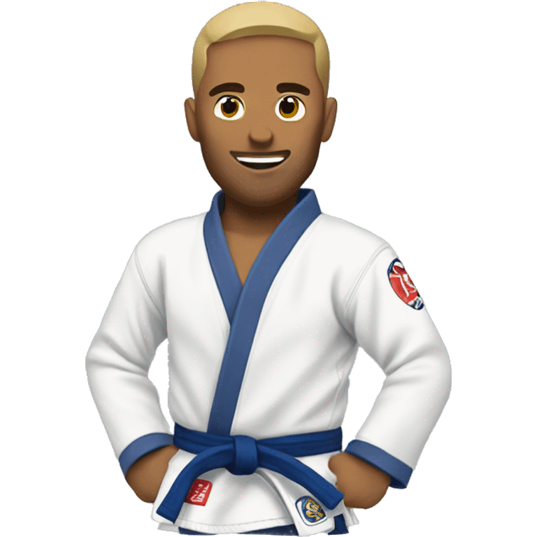 jiu jitsu fighter emoji