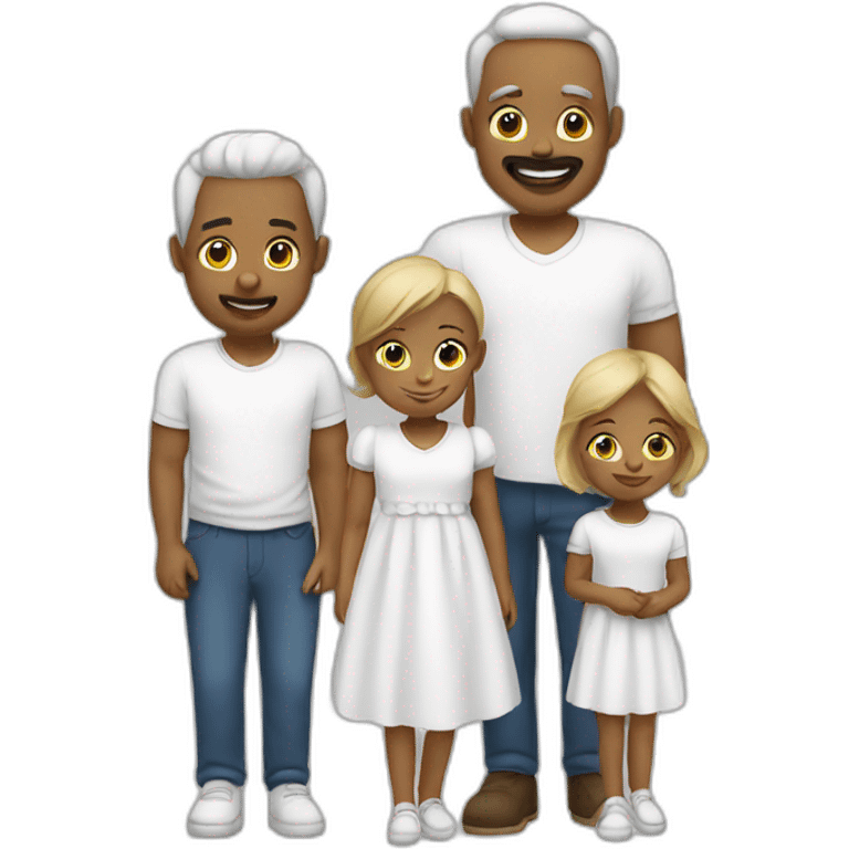 Family white emoji