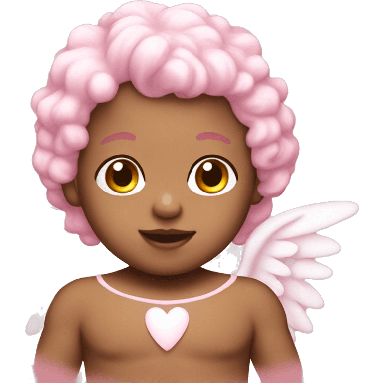 baby pink angel emoji