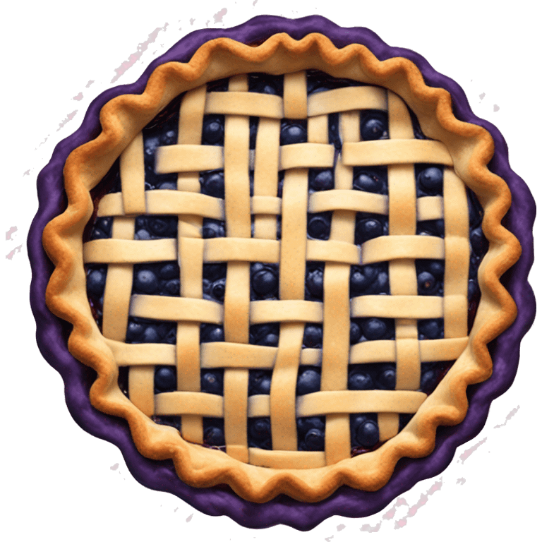 blueberry pie emoji