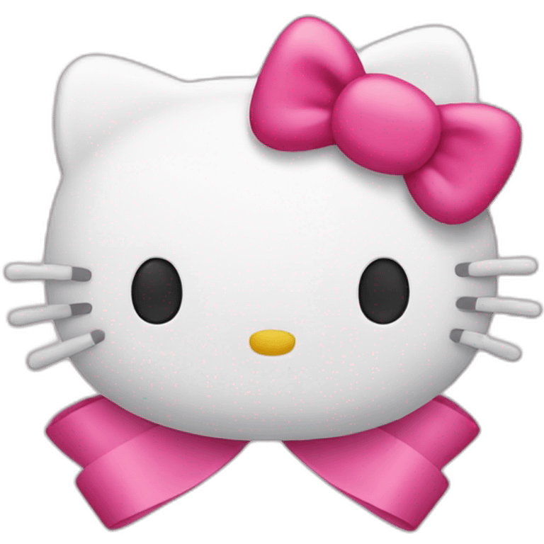 hello kitty bow emoji