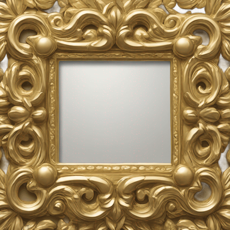 gold frame emoji