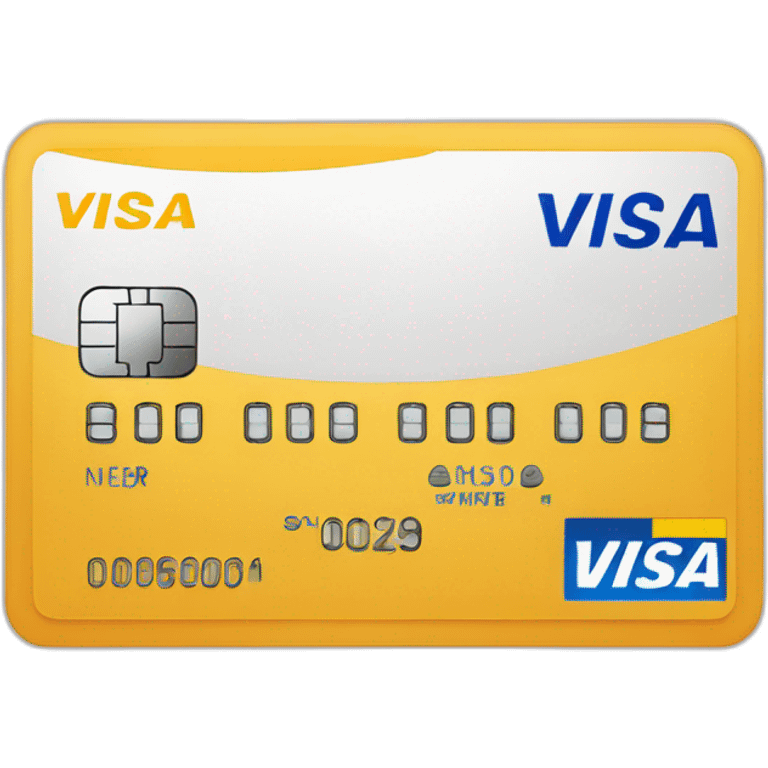 Visa bank card emoji