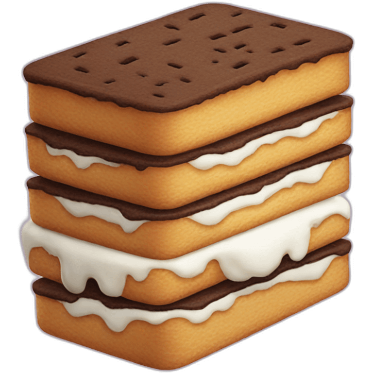 Ice cream sandwich emoji