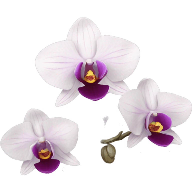 orchid emoji