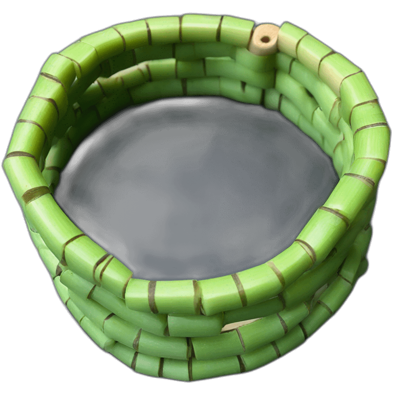 Bamboo water bracelet emoji