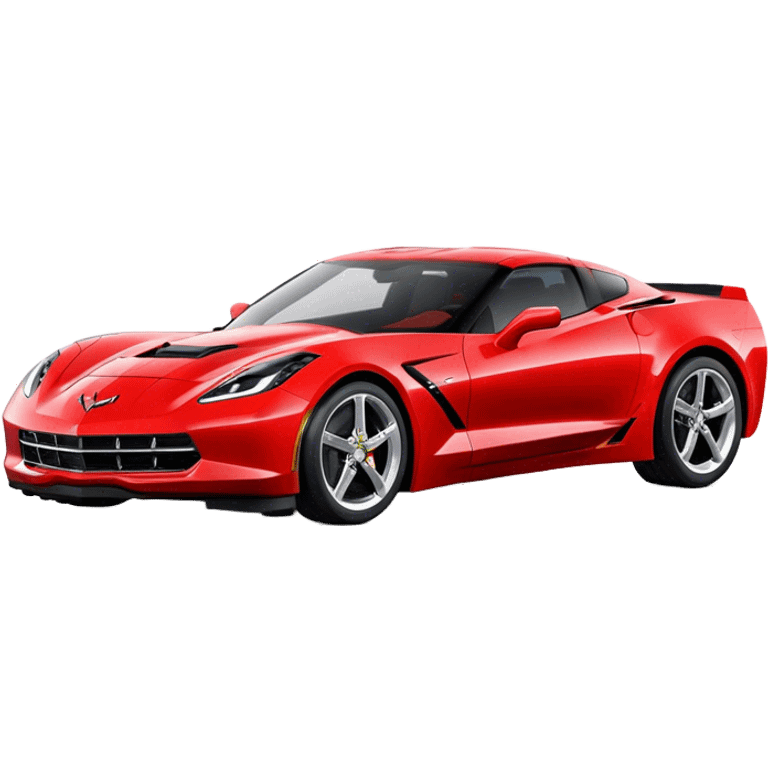 Chevrolet Corvette - Chevrolet (Model Year: 2022) (Iconic colour: Red) emoji