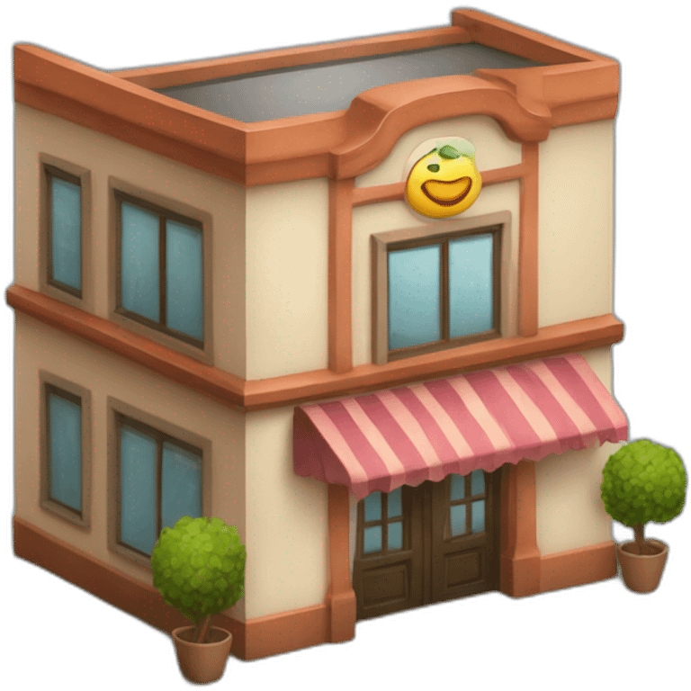 restaurante edificio emoji