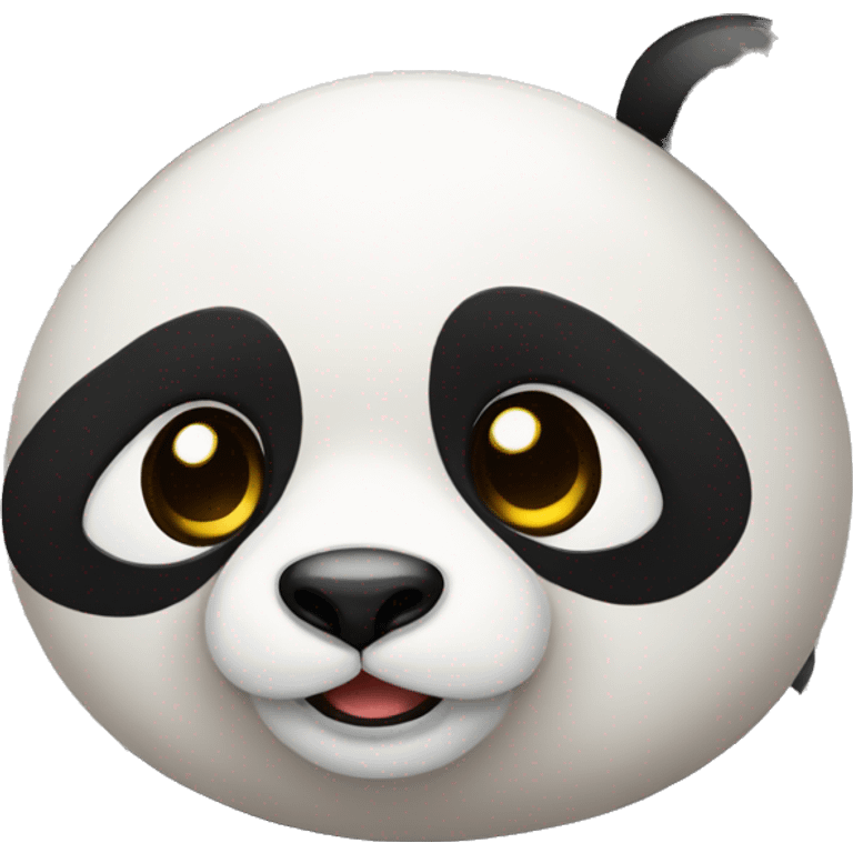 Panda amoureux emoji