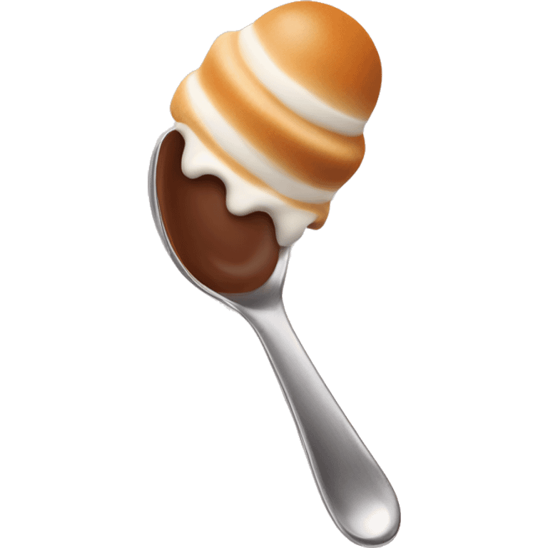 Dairy Queen spoon emoji