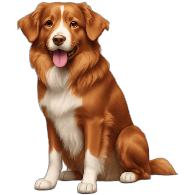 toller full-height realistic emoji