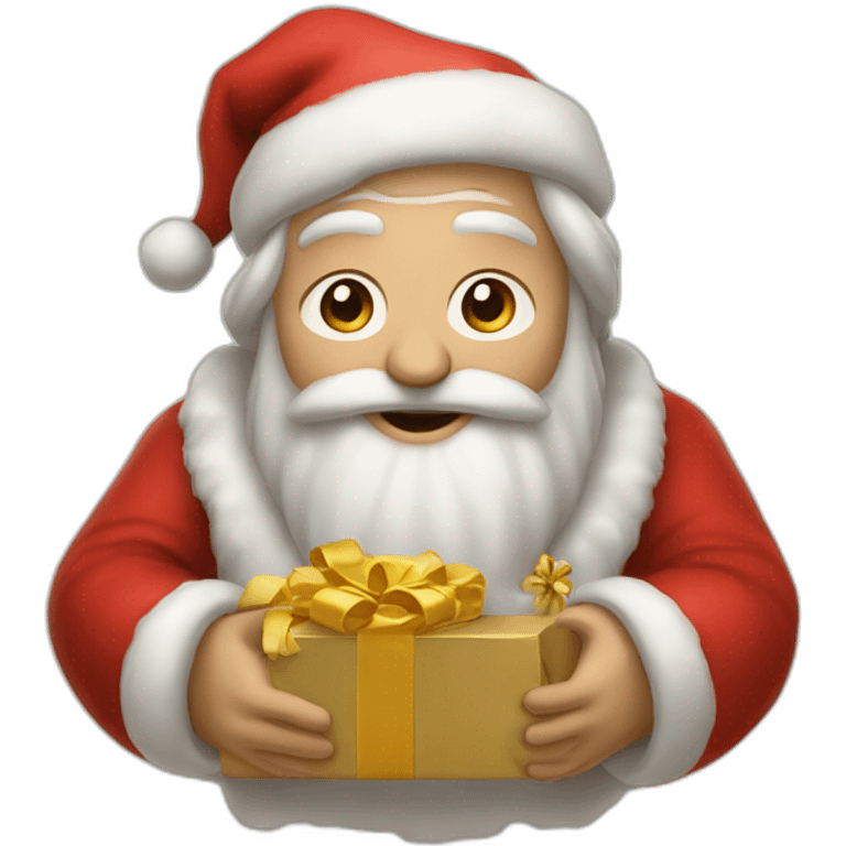 Père Noël riche emoji