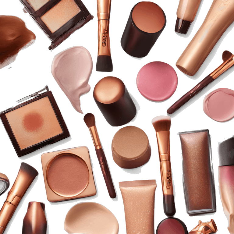 Charlotte Tilbury makeup products emoji