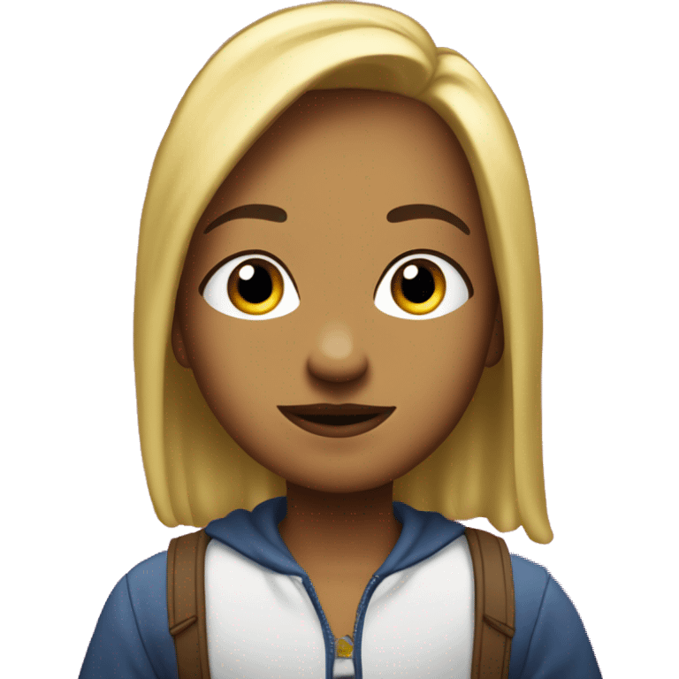 The word ‘Brat’ in Comic book style  emoji