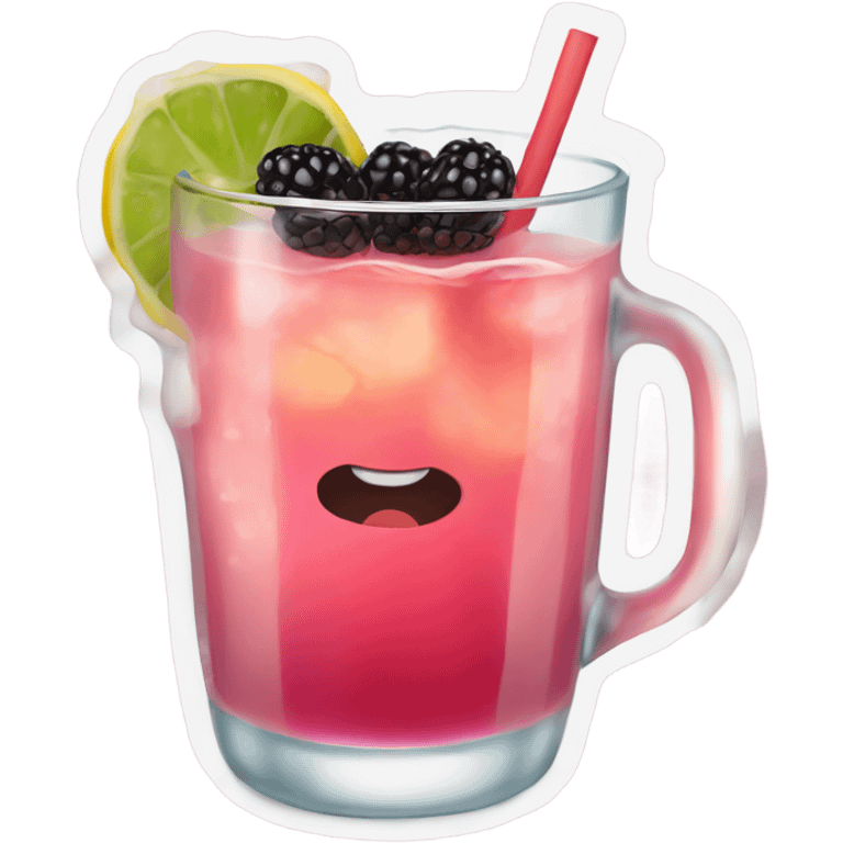 Blackberry Lemonade  emoji