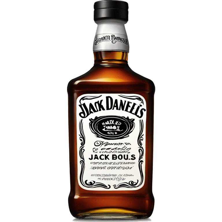 Jack Daniels bottle emoji