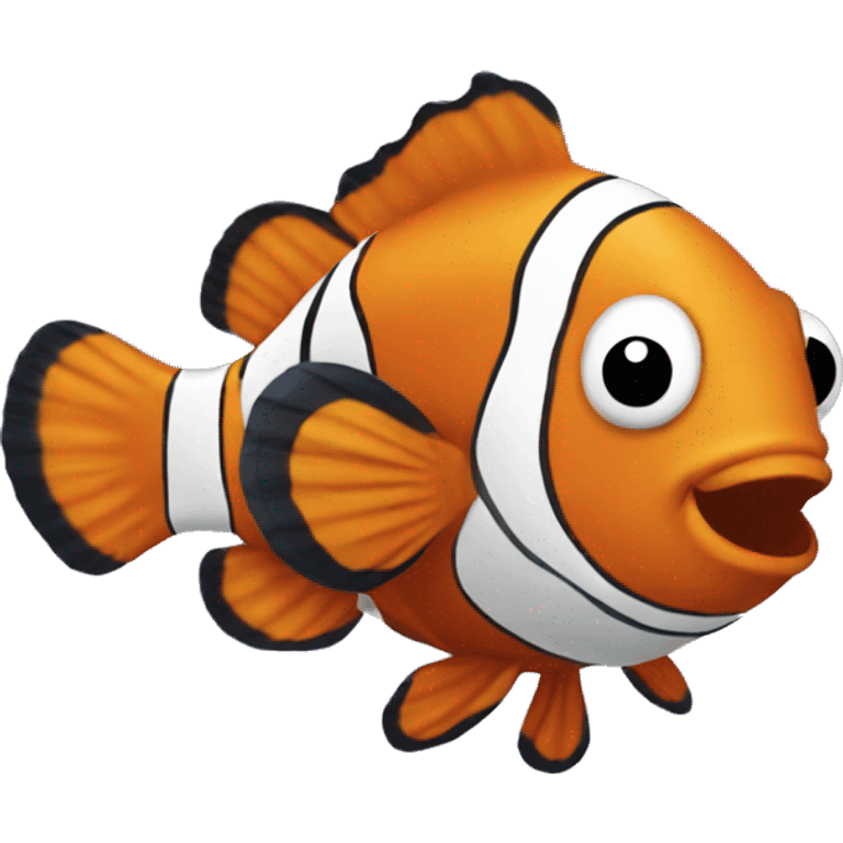 Happy Clownfish emoji