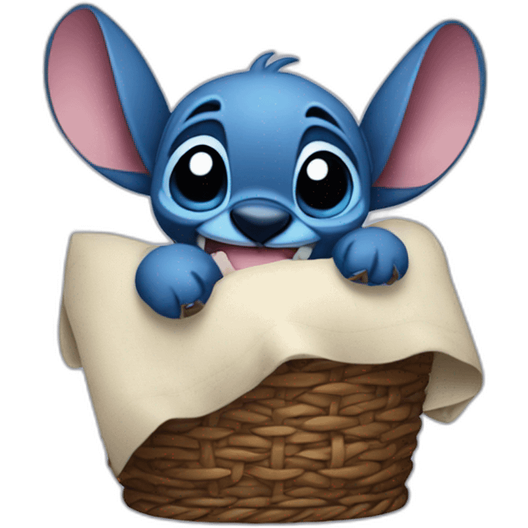 Stitch qui dort emoji