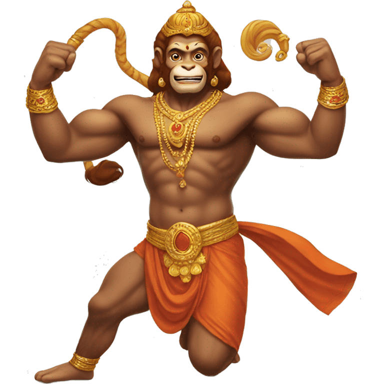 Hanuman Ji Ultimate Body  emoji