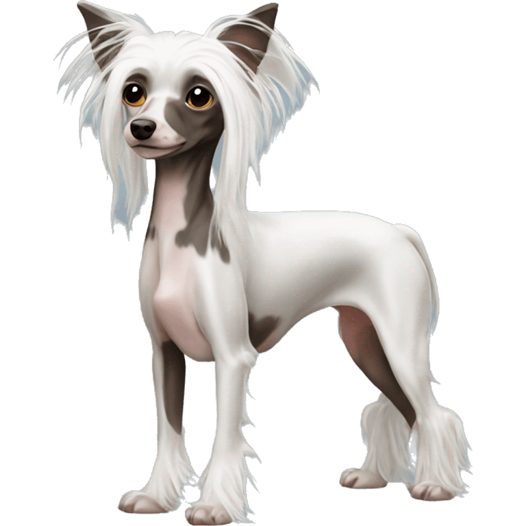 Chinese Crested Dog Gosha emoji