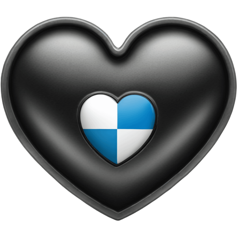 heart shaped bmw emoji