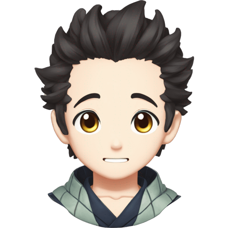 Tanjiro Kamado from kimetsu no yaiba  emoji