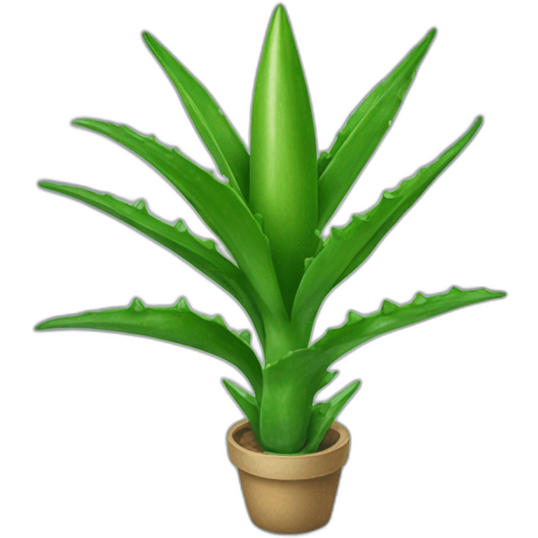 planta de aloe vera emoji