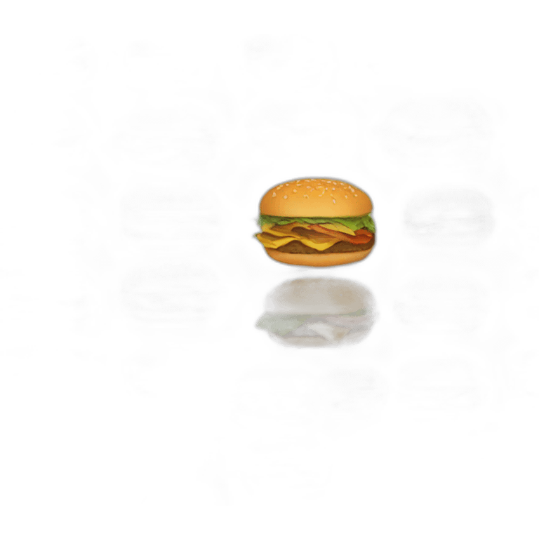 Burger emoji