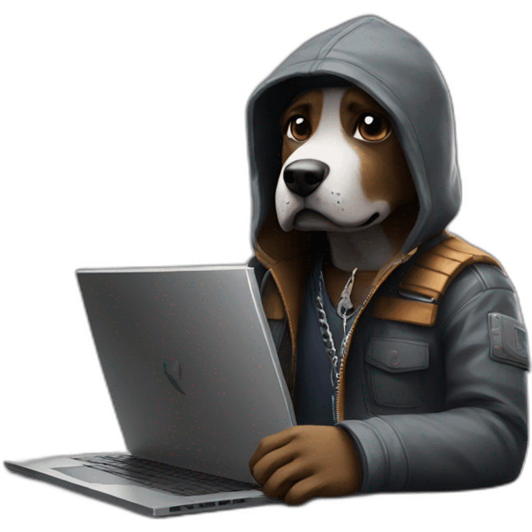 Watch dogs hacker laptop emoji