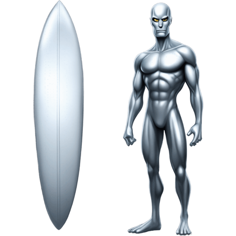 Silver surfer from fantastic four emoji