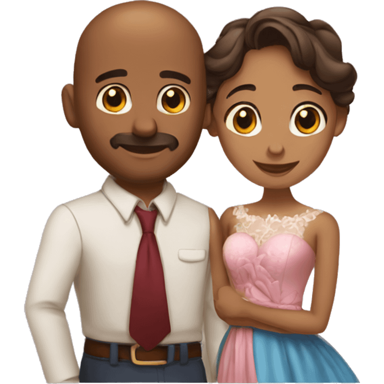 Una pareja de enamorados emoji