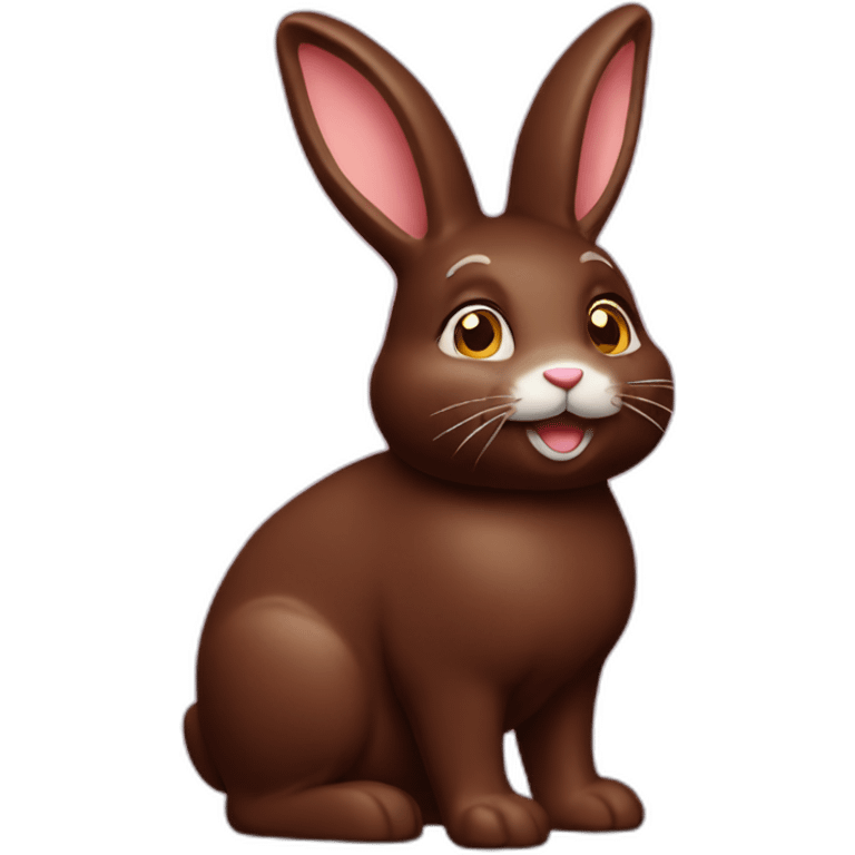 chocolate bunny emoji