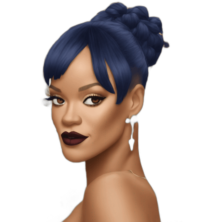 Rihanna met gala emoji