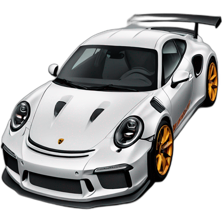 911 gt3 rs emoji