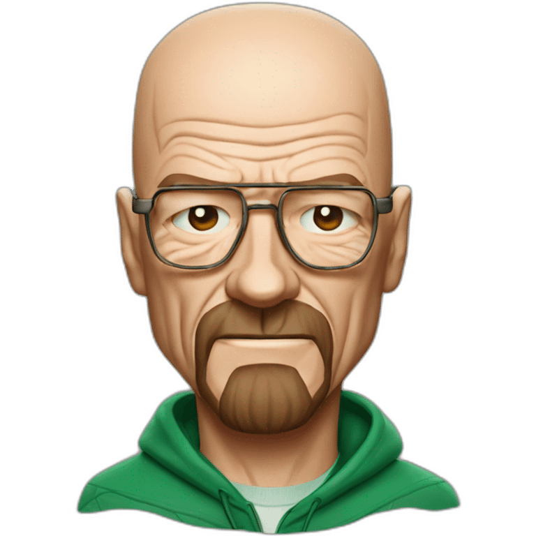 walter white with spiderman suit emoji