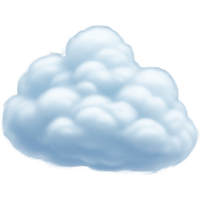 Cloud emoji