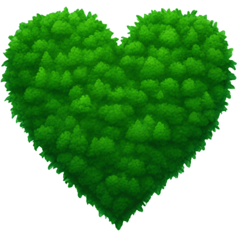 Forrest green heart emoji