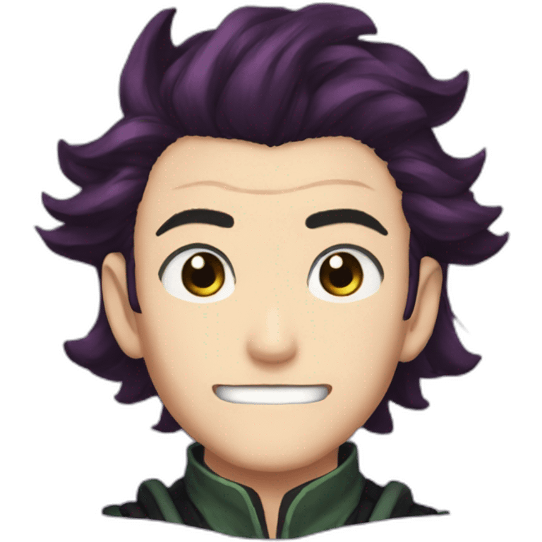 Tanjiro demon slayer emoji