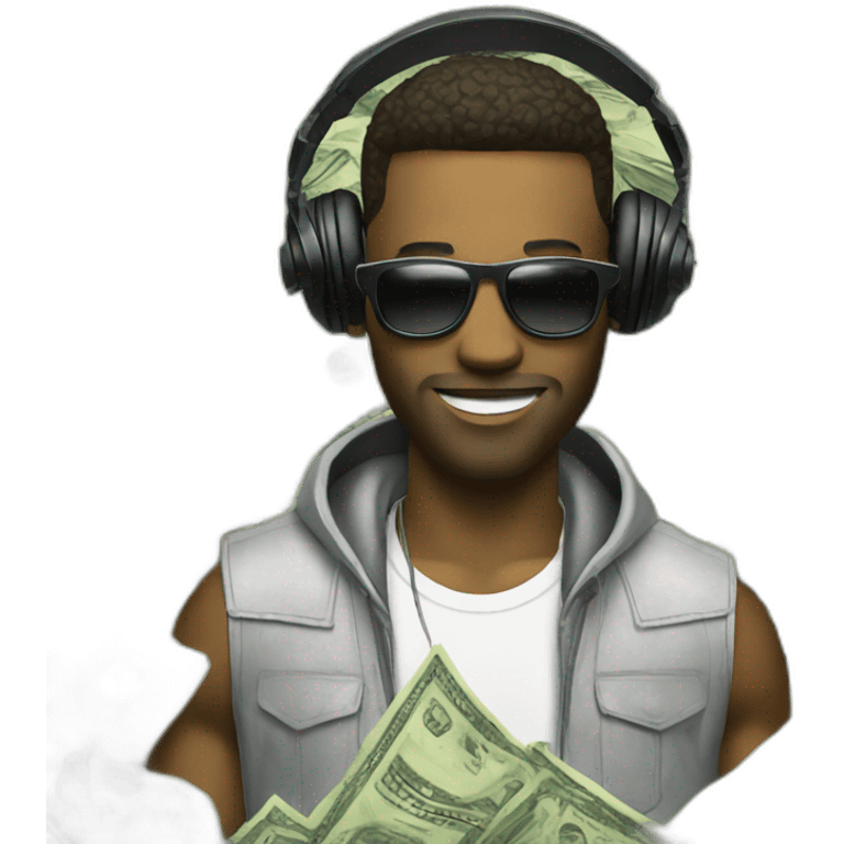 money dj emoji