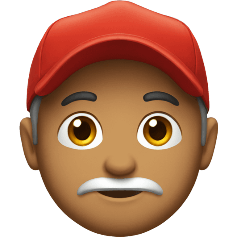 red cap emoji