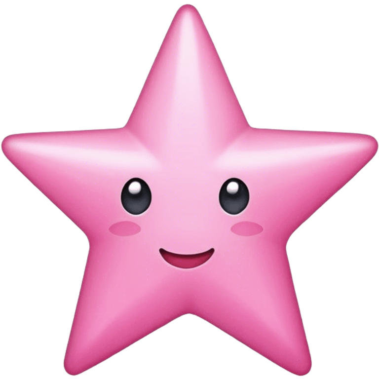 pink star emoji