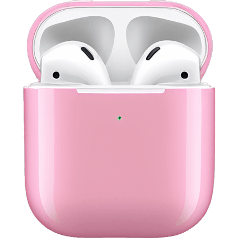 Pink AirPods emoji