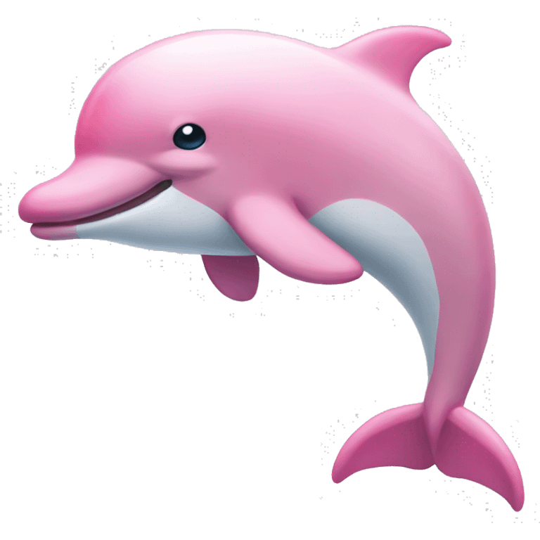 pink dolphin emoji