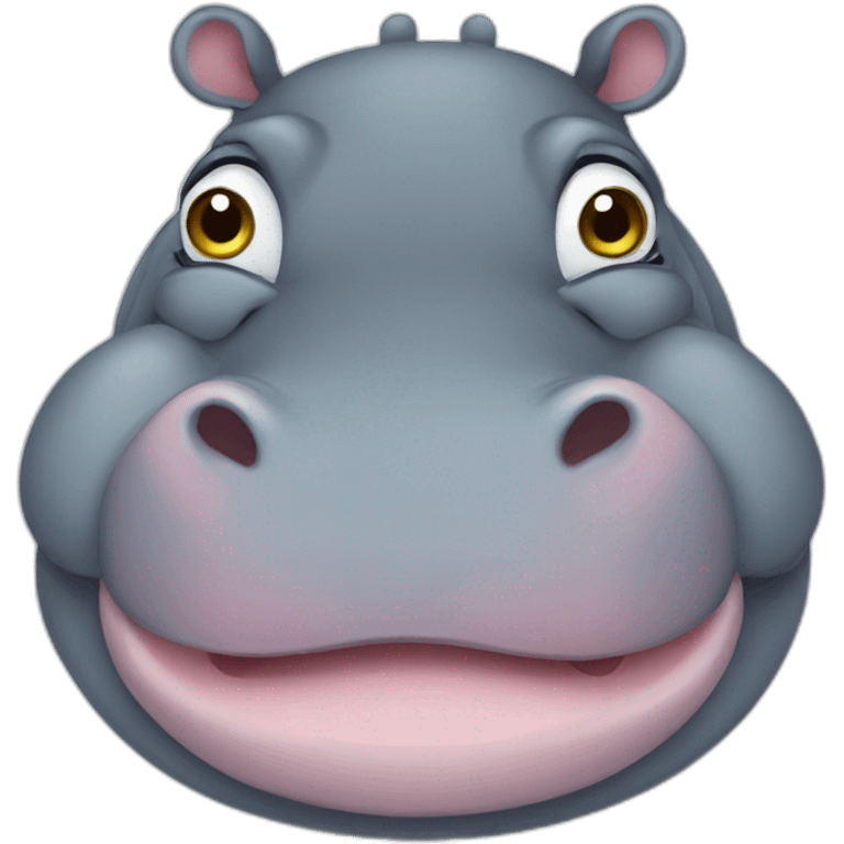 chubby-baby-hippo emoji