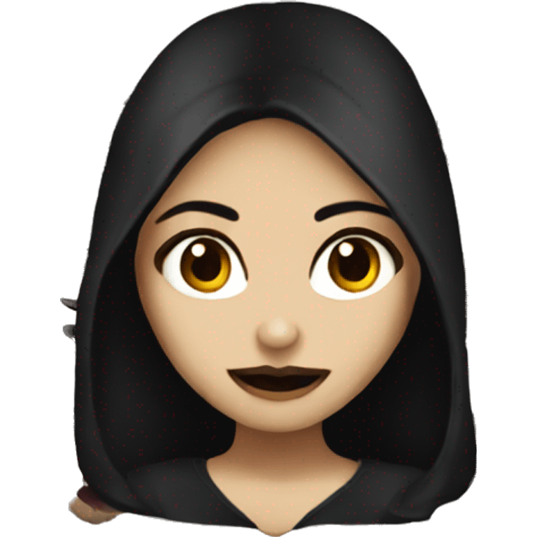 Elena Gilbert as a vampire emoji