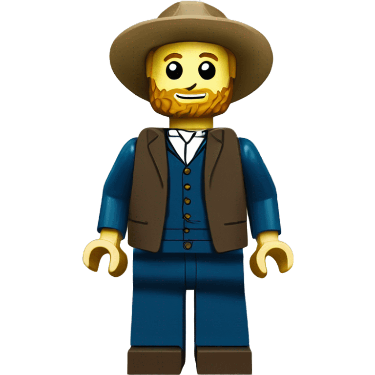 vincent van gogh lego full body emoji