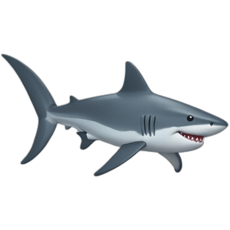 Requin avec des ailes emoji